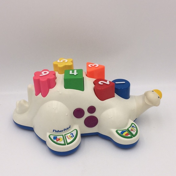 Rare 1994 Vintage Fisher-Price Talking Dinosorter Learning Electronic Toy 7640 - Picture 9 of 16